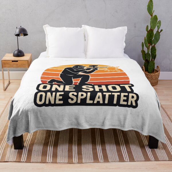 Item preview,  Paintball – Retro Logo "One Shot One Splatter" designed and sold by OTSC.