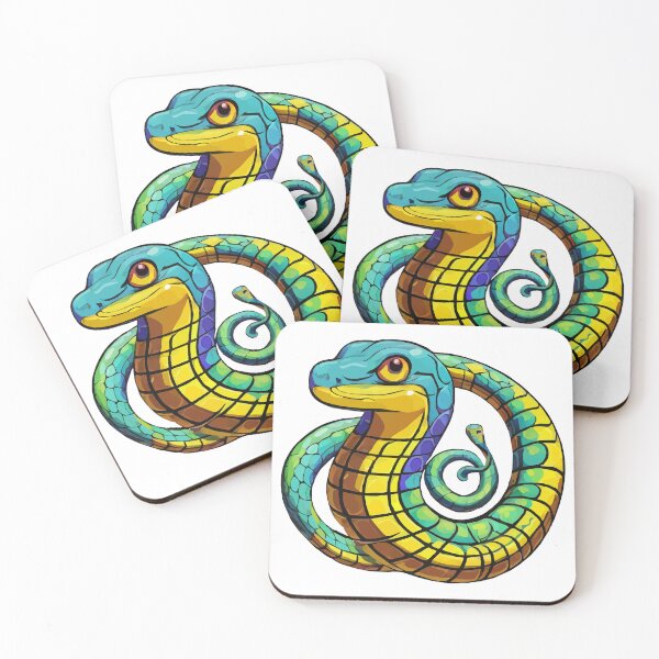 Item preview, psychedelic snake designed and sold by Andre Faubert.