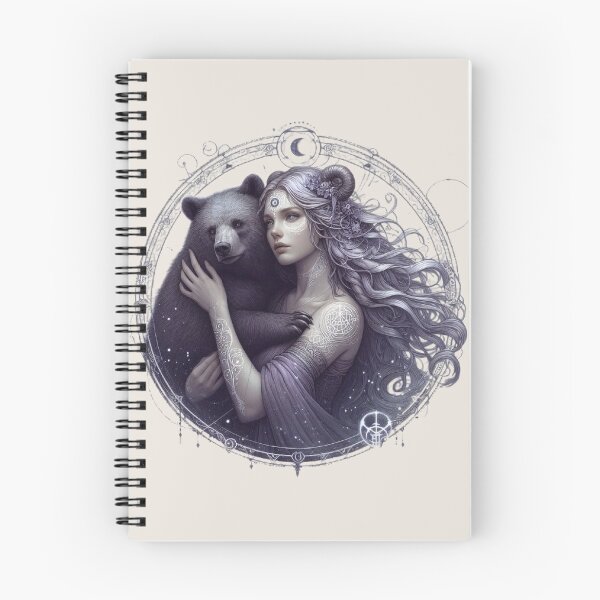 Item preview, Mystic Bear Totem – Protective Spirit designed and sold by Roberta Calabrese.