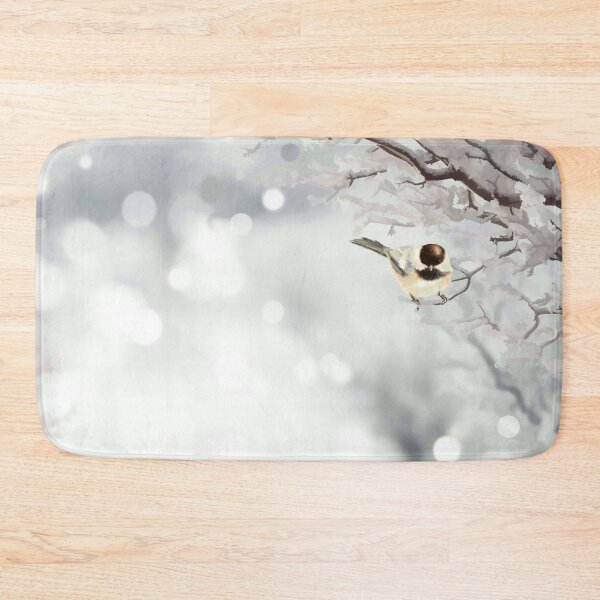 Item preview, Merry Christmas Winter Frost Bird Nature designed and sold by countrymouse.