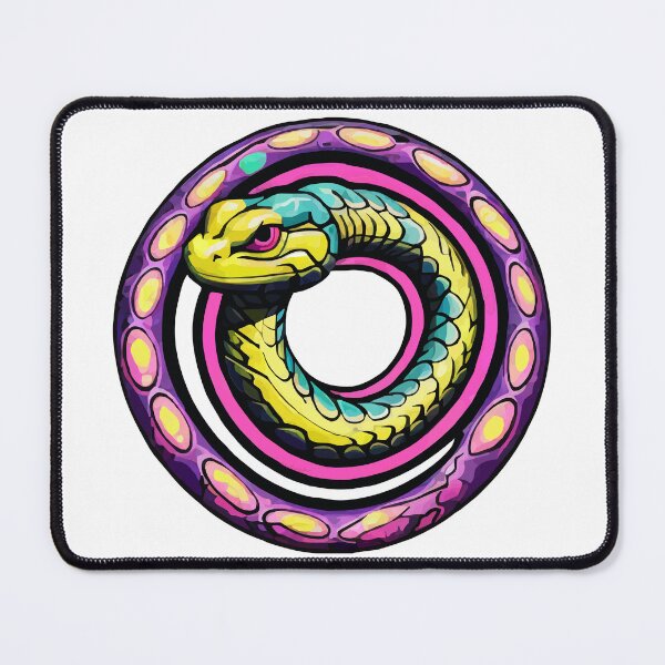Item preview, psychedelic snake designed and sold by Andre Faubert.