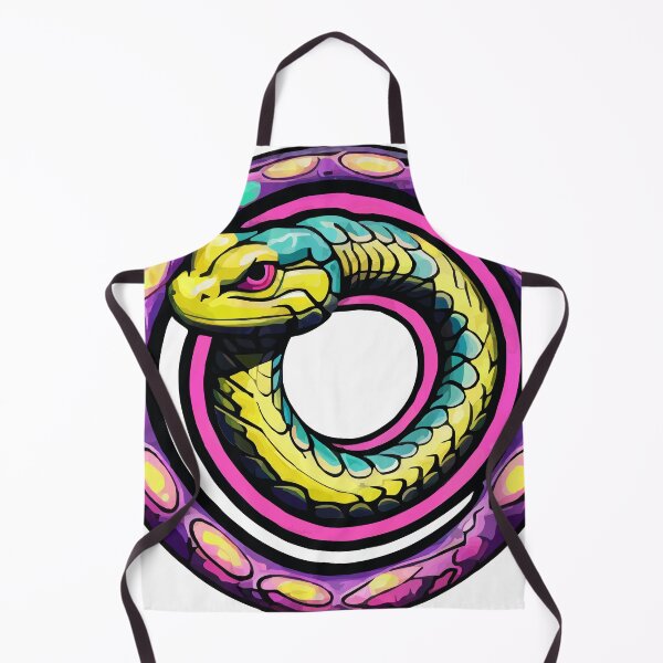 Item preview, psychedelic snake designed and sold by Andre Faubert.