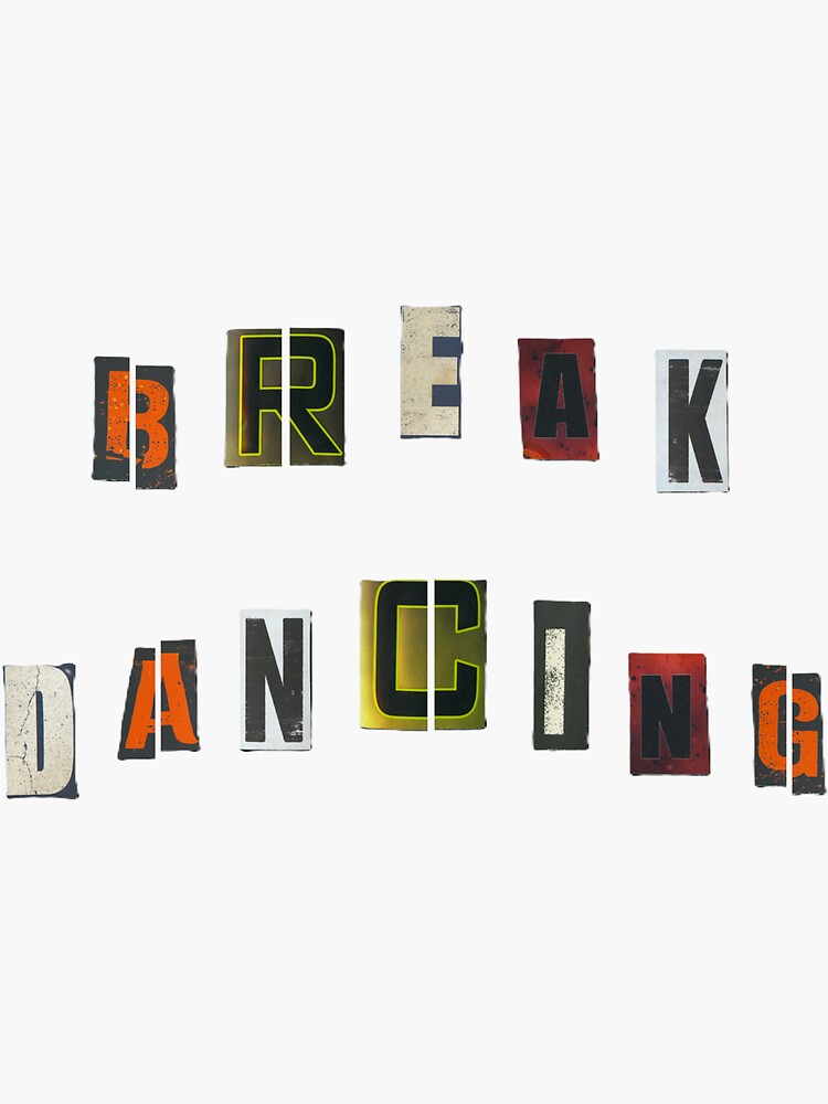 Thumbnail 3 of 3, Sticker, Break Dancing designed and sold by LindasPhotoArt.