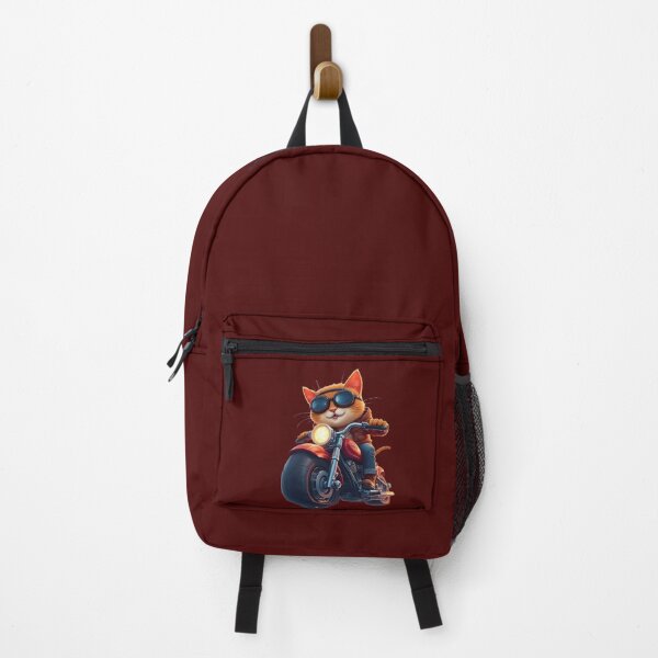 Item preview, Cool Cat on a Motorcycle designed and sold by Danivique.