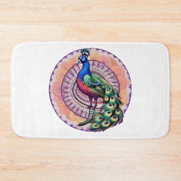 Item preview, psychedelic peacock  designed and sold by Andre Faubert.