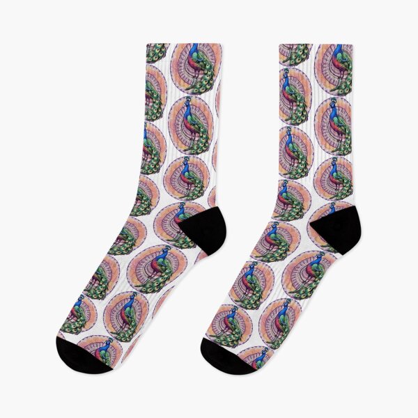 Item preview, psychedelic peacock  designed and sold by Andre Faubert.