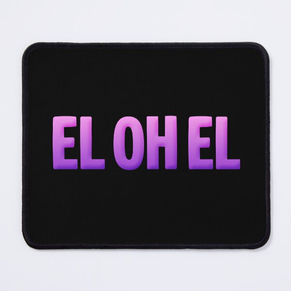 Item preview, EL OH EL in Pink Violet Gradient designed and sold by Memes N Lore .