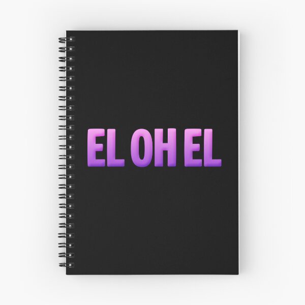 Item preview, EL OH EL in Pink Violet Gradient designed and sold by Memes N Lore .