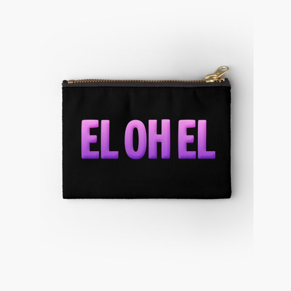 Item preview, EL OH EL in Pink Violet Gradient designed and sold by Memes N Lore .