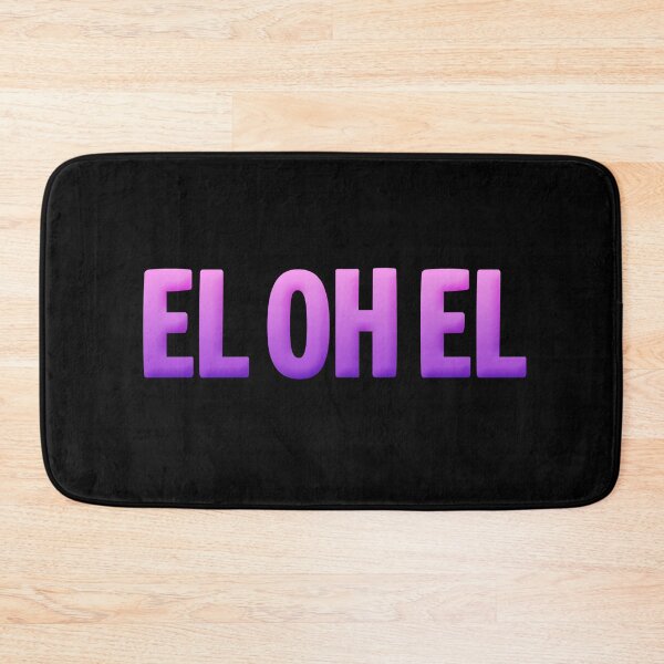 Item preview, EL OH EL in Pink Violet Gradient designed and sold by Memes N Lore .