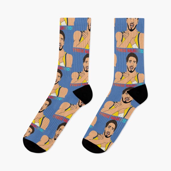Item preview, Tyrese HaliBurton Celebration illustration designed and sold by ZooStateofMind.