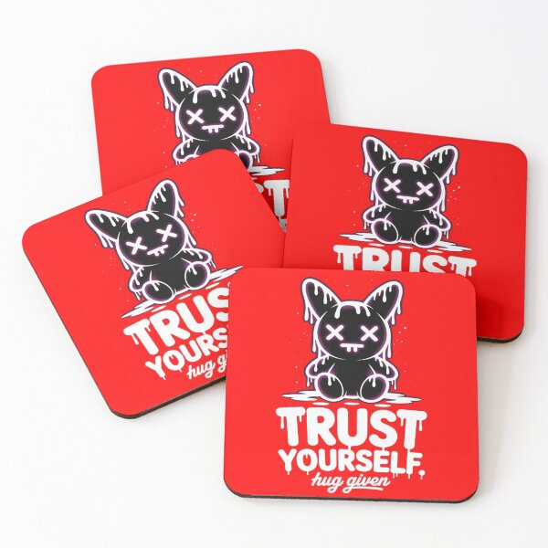 Item preview, In Dub We Trust Trust Yourself Hugs Giving  designed and sold by ShopSunday.