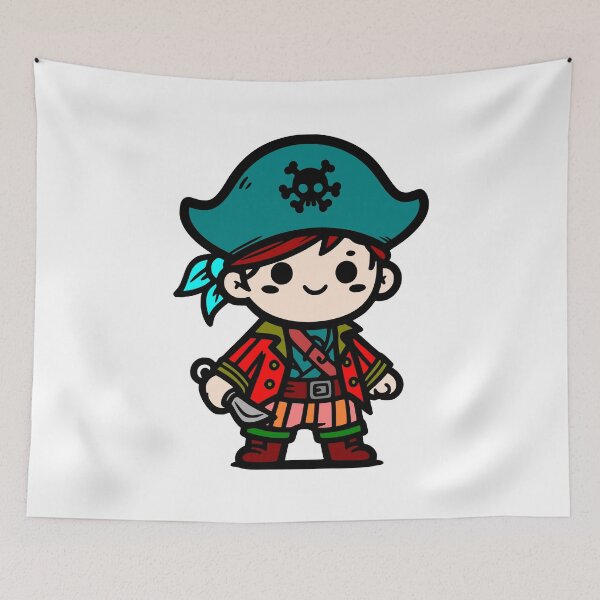 Item preview, Cute pirate boy designed and sold by NFGDesigns.
