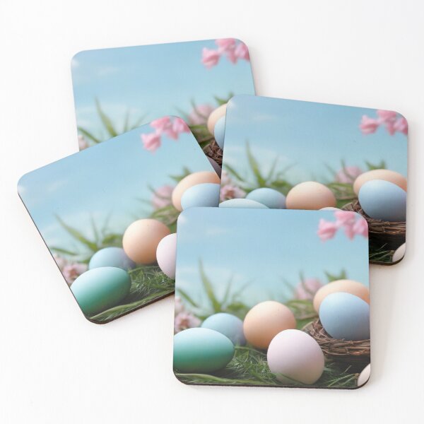 Item preview, Easter colored eggs in a basket designed and sold by digoarpi.
