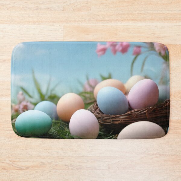 Item preview, Easter colored eggs in a basket designed and sold by digoarpi.
