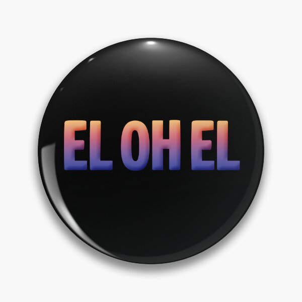 Item preview, EL OH EL in Sunset Gradient designed and sold by Memes N Lore .