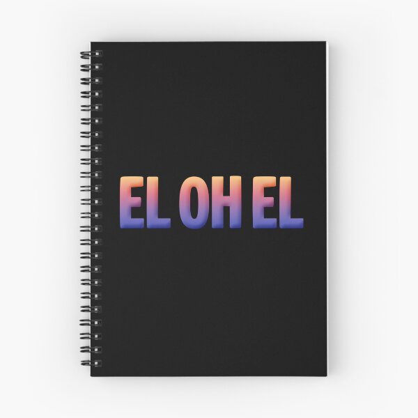 Item preview, EL OH EL in Sunset Gradient designed and sold by Memes N Lore .