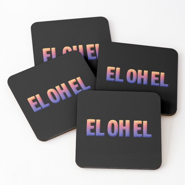 Item preview, EL OH EL in Sunset Gradient designed and sold by Memes N Lore .