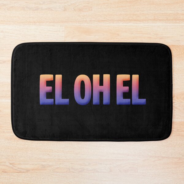 Item preview, EL OH EL in Sunset Gradient designed and sold by Memes N Lore .