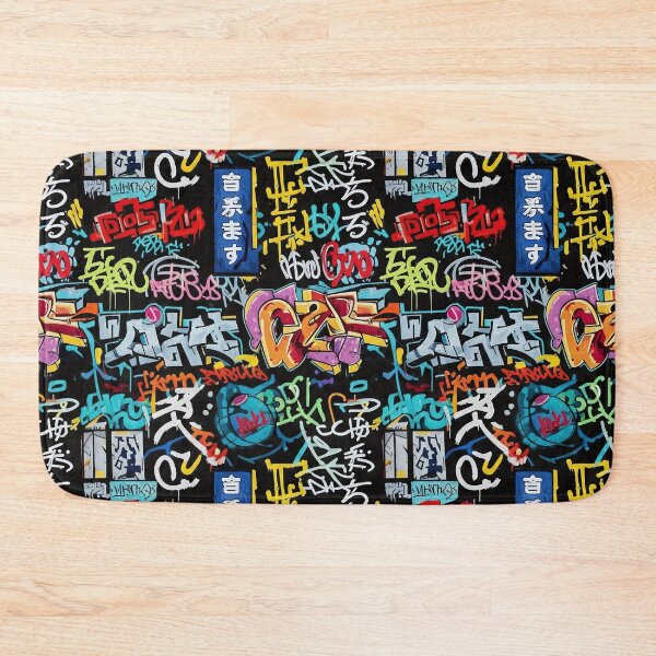 Item preview, Tokyo Urban Graffiti Mix: 3D Colorful Tags & Normal Tags Collision designed and sold by JohnnyVillas.