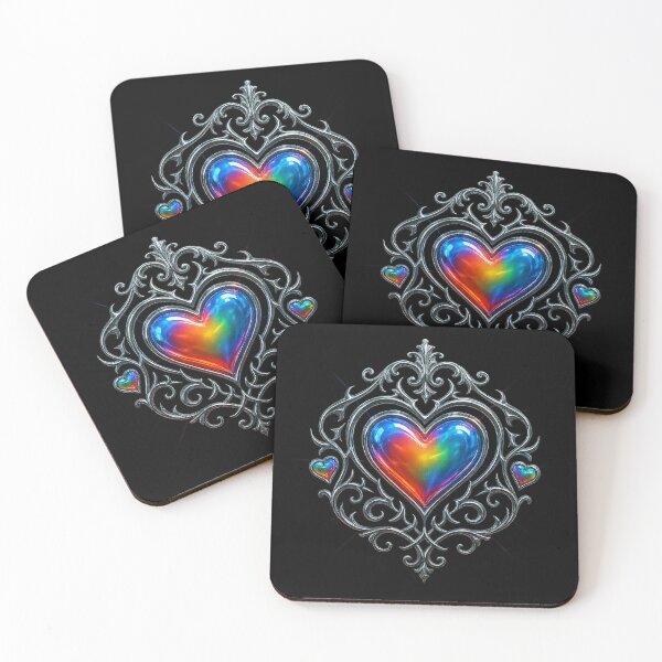 Item preview, The filigree heart of colors designed and sold by Girih.