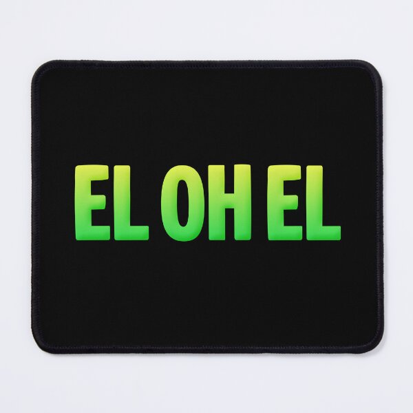 Item preview, EL OH EL in Lime Green designed and sold by Memes N Lore .