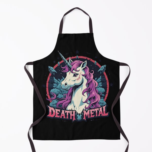 Item preview, Deathmetal unicorn designed and sold by whatthefoxsays.