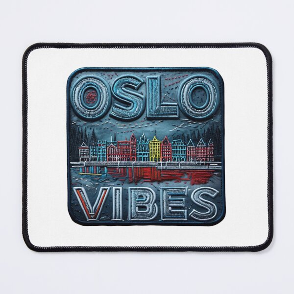 Item preview, Oslo North – Frost Thread Emblem Falcon-Frequency Drop-Premium Cool Trendy Best Gift designed and sold by Imaginarium of Chaos falcon88 .