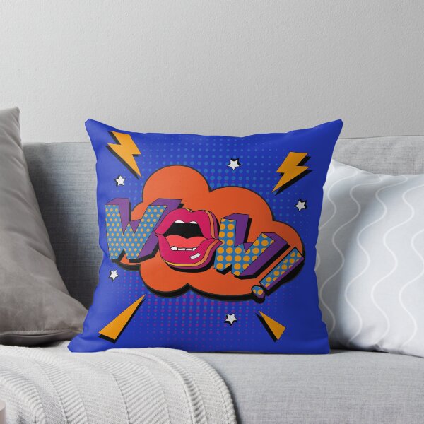 Aperçu de l'œuvre POP ART WOW créée et vendue par FLIP-original.
