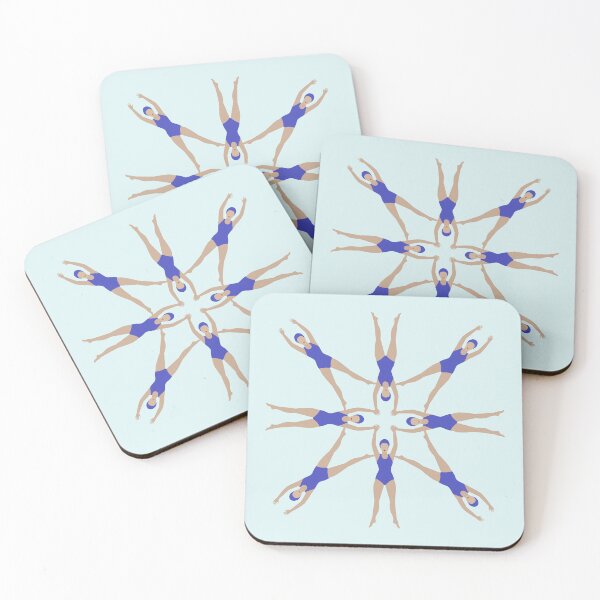 Item preview, Synchronized swimmers III designed and sold by MarleinWinter.
