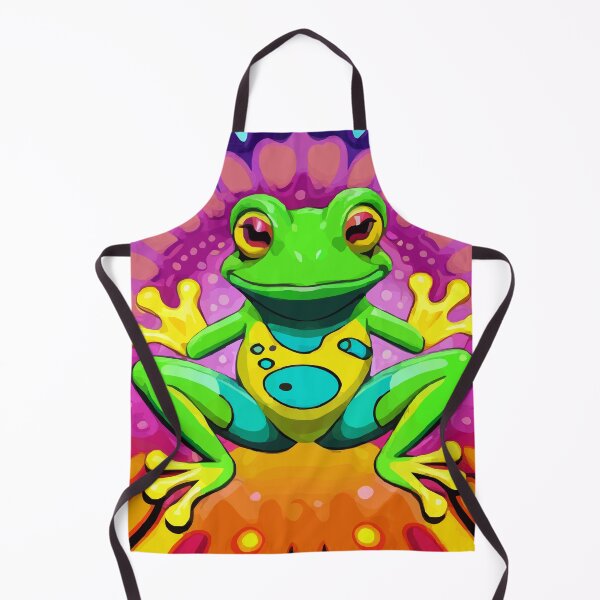 Item preview, psychedelic frog designed and sold by Andre Faubert.