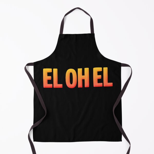 Item preview, EL OH EL in Hot Orange designed and sold by Memes N Lore .
