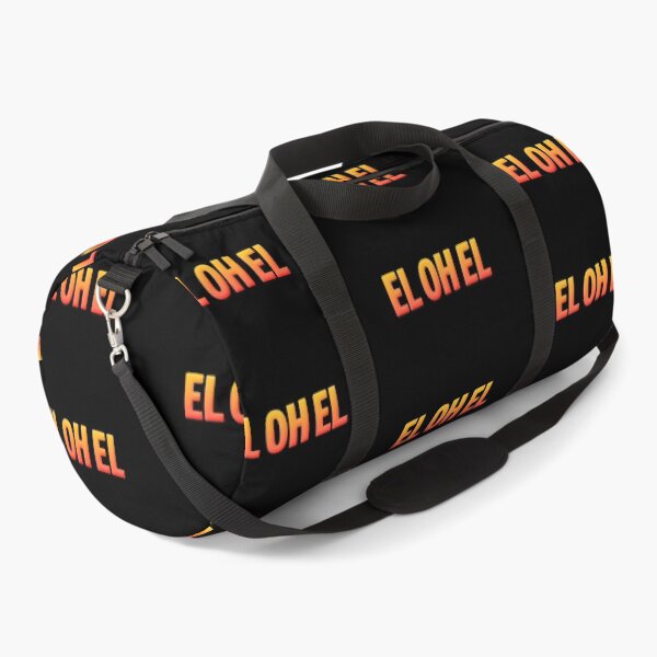 Item preview, EL OH EL in Hot Orange designed and sold by Memes N Lore .