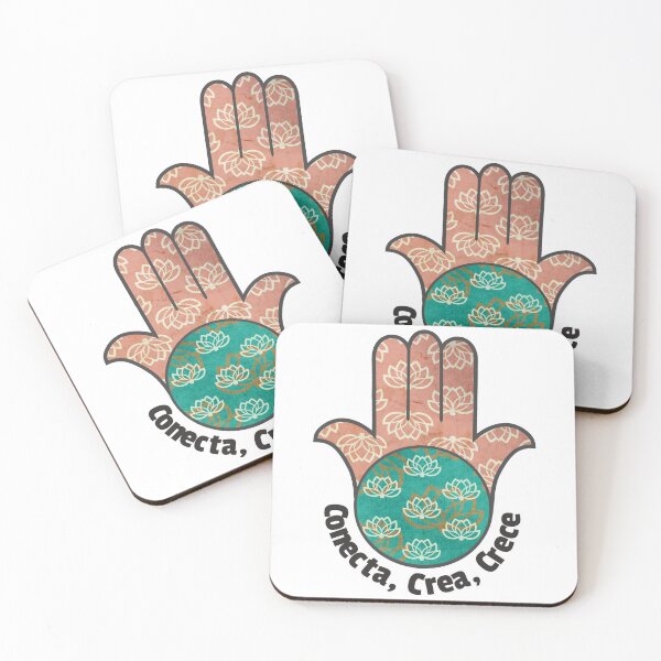 Item preview, Connect, Create, Grow - Hamsa Lotus Flower | Connect, Create, Grow - Hamsa Lotus designed and sold by 	aluzia.design.