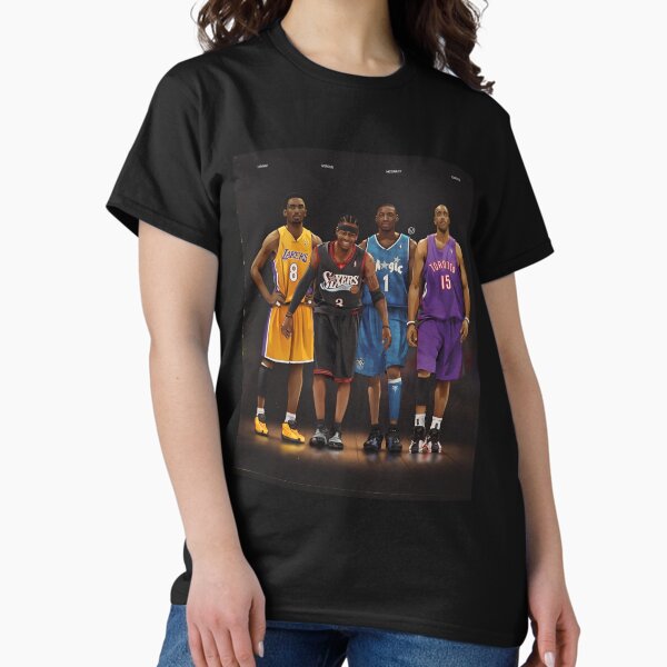 Item preview, 2000s Basketball Hall of Fame Vince Carter Kobe bryant allen Iverson tracy McGrady Lebron James Luka Doncic Michael Jordan Durant designed and sold by purplehaze8915.