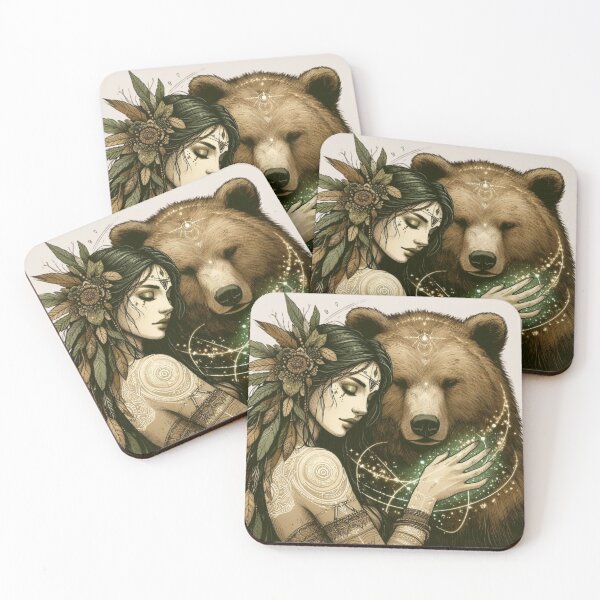 Item preview, Spirit Bear Totem – Sacred Connection designed and sold by Roberta Calabrese.