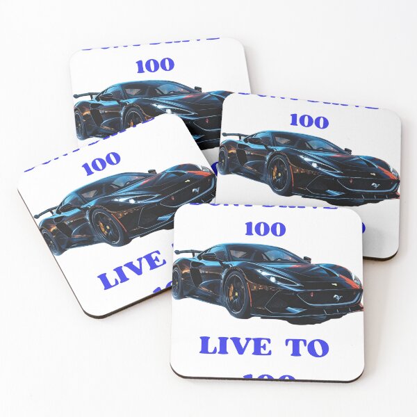 Item preview, Don’t Drive 100, Live to 100 — Motivational Road Safety Slogan designed and sold by azersan.