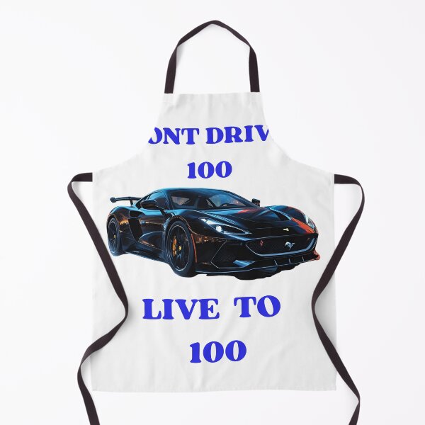 Item preview, Don’t Drive 100, Live to 100 — Motivational Road Safety Slogan designed and sold by azersan.