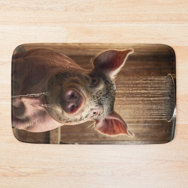 Item preview, Funny Pig Taking a Shower Scene designed and sold by vk09.