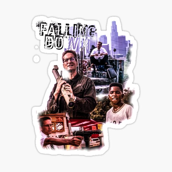 Item preview, falling down movie print designed and sold by differenttings.