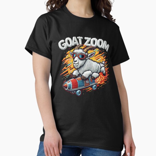 Item preview, Goat Zoom – Wild Speed Emblem for Chaos Lovers designed and sold by Imaginarium of Chaos falcon88 .