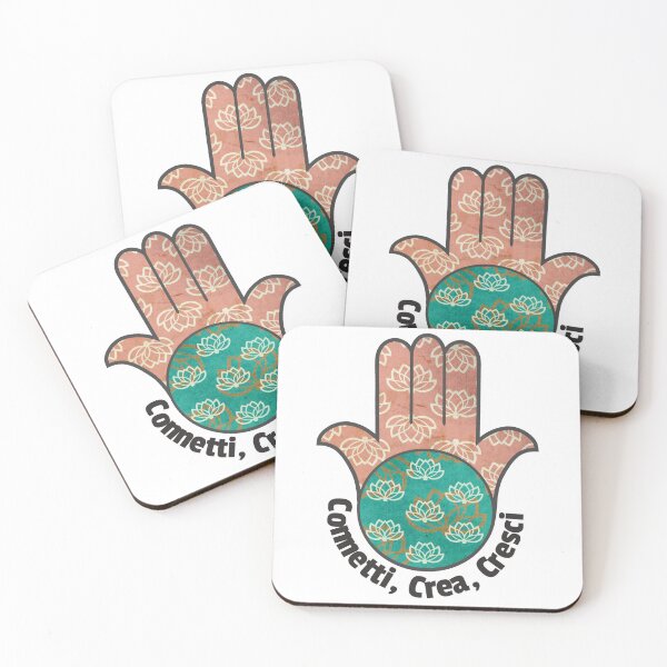 Item preview, Connetti, Crea, Cresci - Hamsa Fiore di Loto | Connect, Create, Grow - Italian designed and sold by 	aluzia.design.