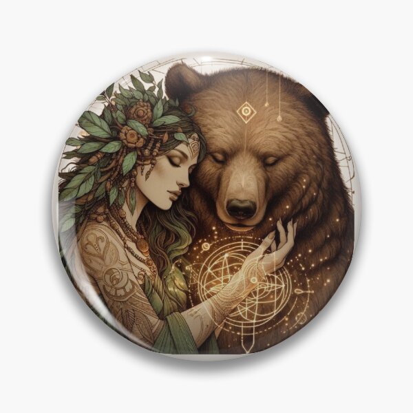 Item preview, Spirit Bear Totem – Sacred Connection designed and sold by Roberta Calabrese.