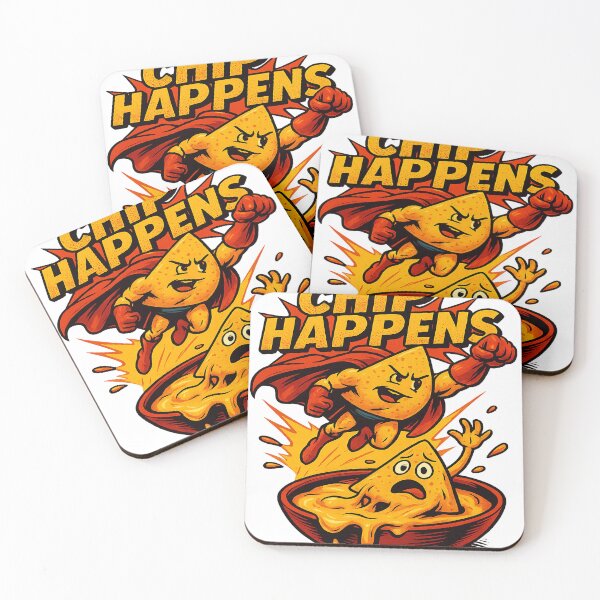 Item preview, Chip Happens – Nacho Hero Edition designed and sold by POD DYNASTY.
