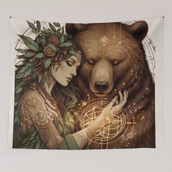 Item preview, Spirit Bear Totem – Sacred Connection designed and sold by Roberta Calabrese.