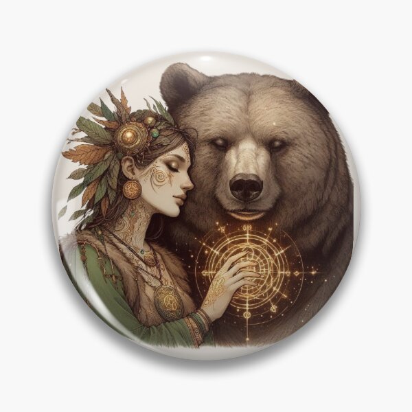 Item preview, Spirit Bear Totem – Sacred Connection designed and sold by Roberta Calabrese.