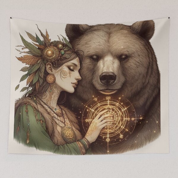 Item preview, Spirit Bear Totem – Sacred Connection designed and sold by Roberta Calabrese.
