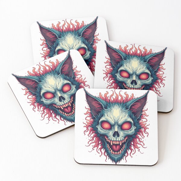 Item preview, Master Cat Skull designed and sold by Kunst Uit Delfzijl.