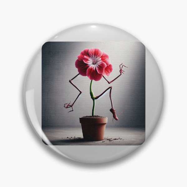 Item preview, Red Geranium Stepping Out of The Pot For a Night on The Town designed and sold by CarolM.