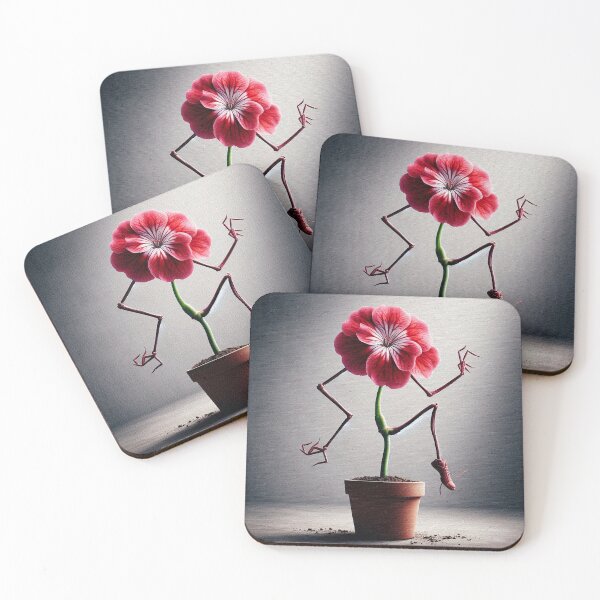 Item preview, Red Geranium Stepping Out of The Pot For a Night on The Town designed and sold by CarolM.